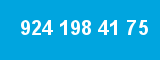 924 198 41 75
